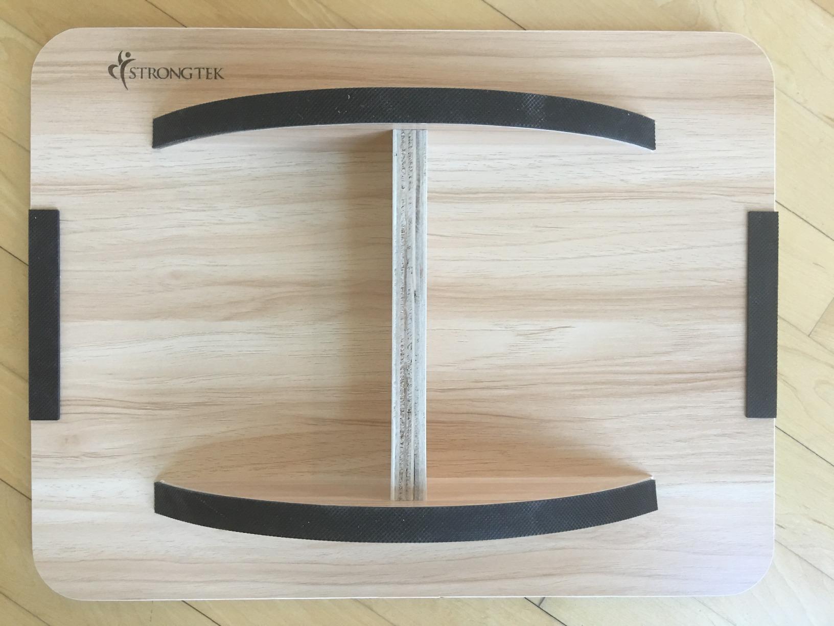 StrongTek Wooden Balance Board, Basic Rocker or Advanced 360° Wobble | Beginner-to-Advanced Options, Non-Slip Surface, Ankle Rehab, Physical Therapy, Core Stability and Balance Training customer photo 2