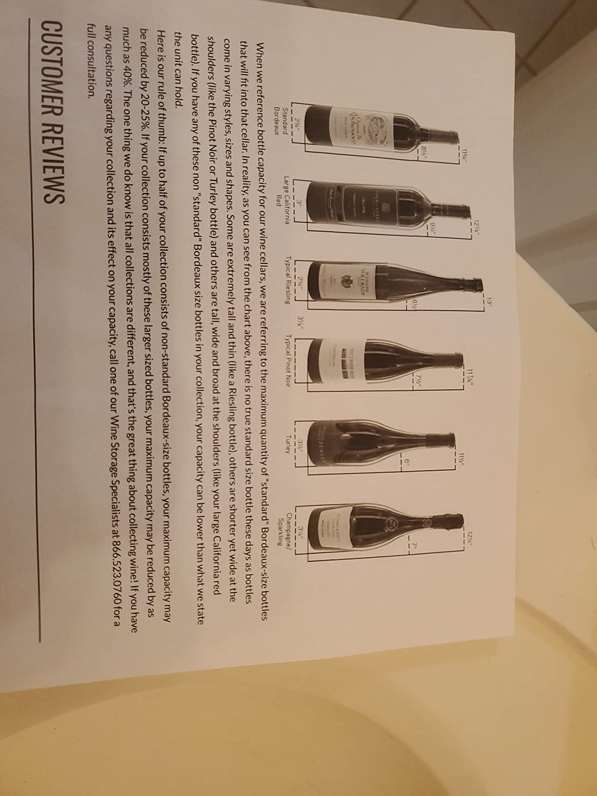 Whynter Wine Refrigerator, 164 Bottle, Large Capacity, Dual Zone, BWR1642DZ customer photo 2