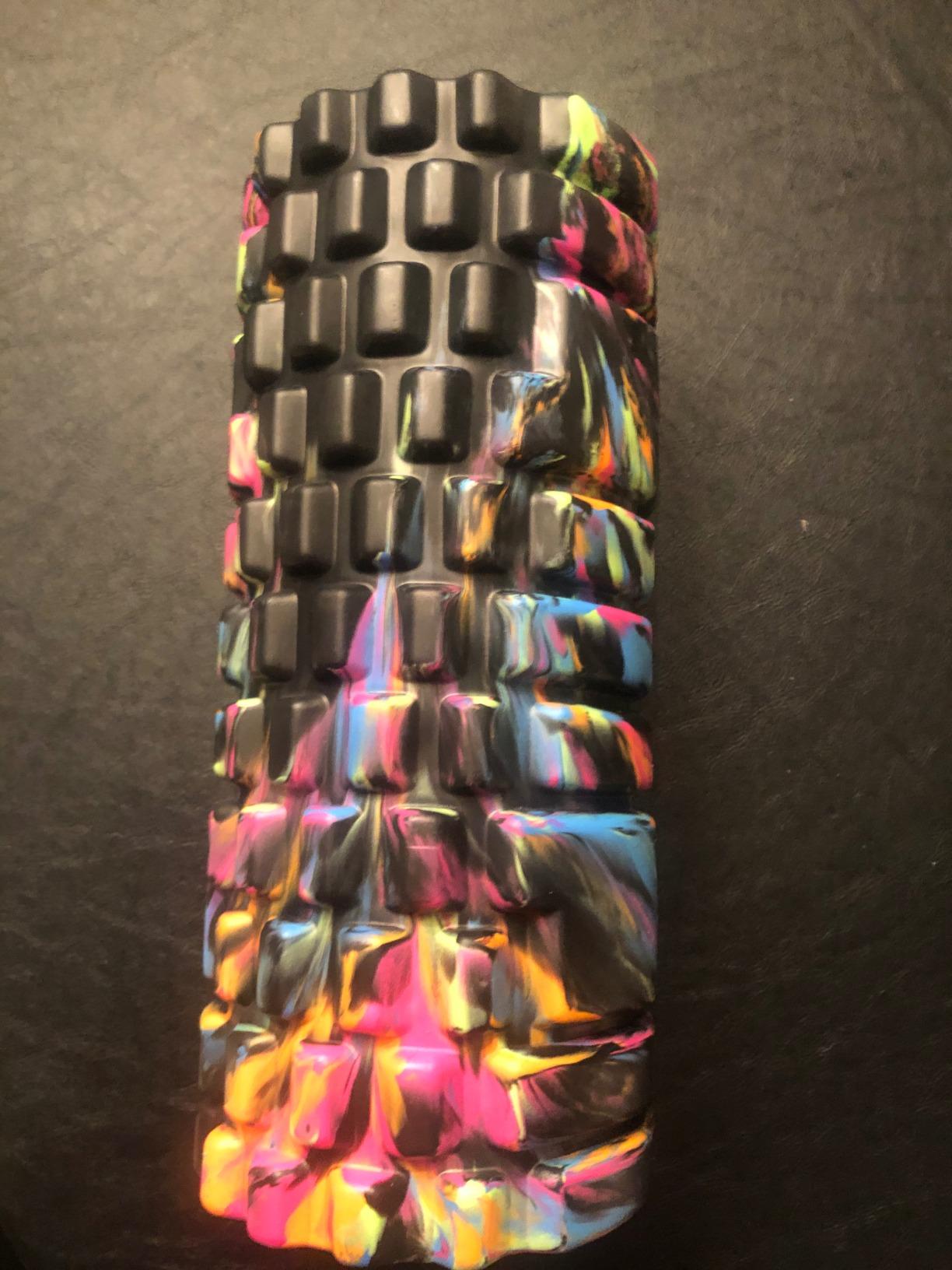 Trigger Point Releasing Foam Massage Roller with Medium Compression for Exercise, Stretching, and Muscle Recovery - Relieves Muscle Tightness, Improves Mobility, and Circulation customer photo 2