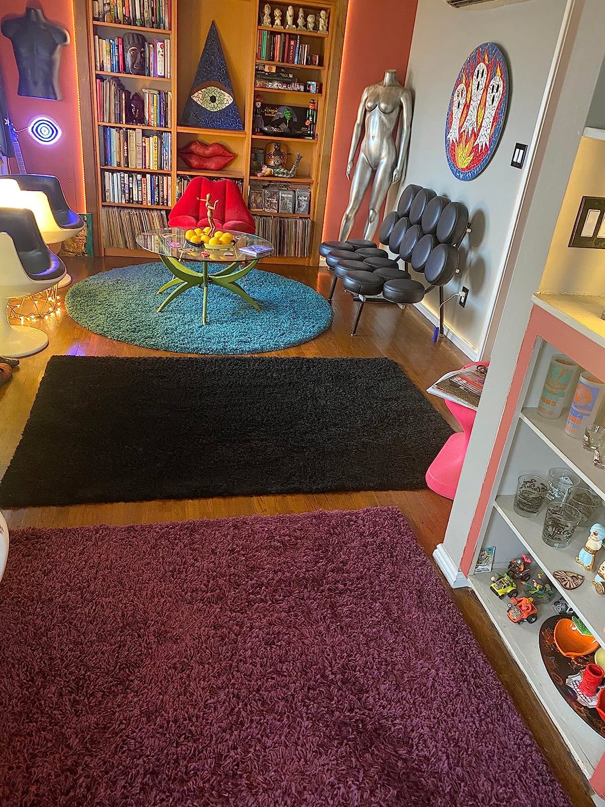 Eureka Whirlwind Bagless Canister Cleaner NEN110A Lightweight Corded Vacuum for Carpets and Hard Floors, Blue customer photo 2