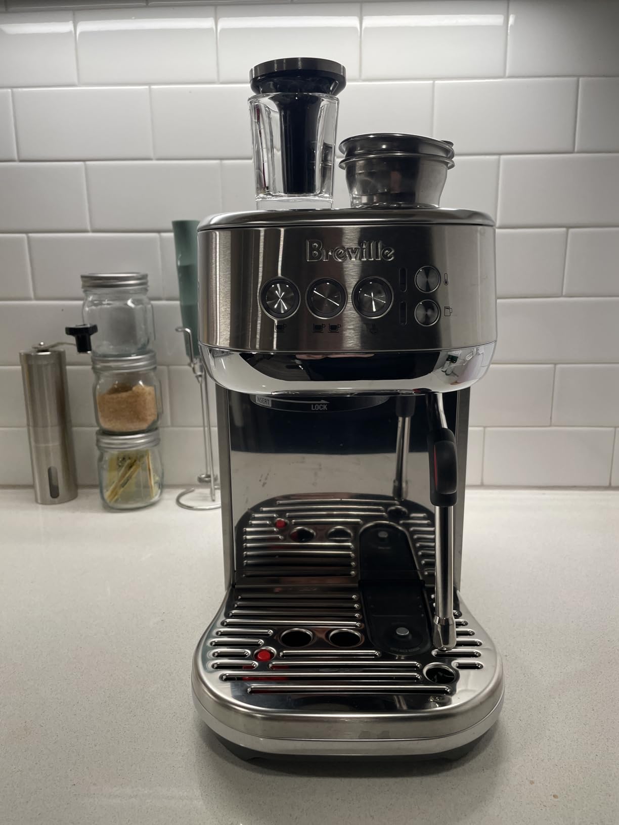 Breville Bambino Plus Espresso Machine BES500BSS, Brushed Stainless Steel customer photo 1