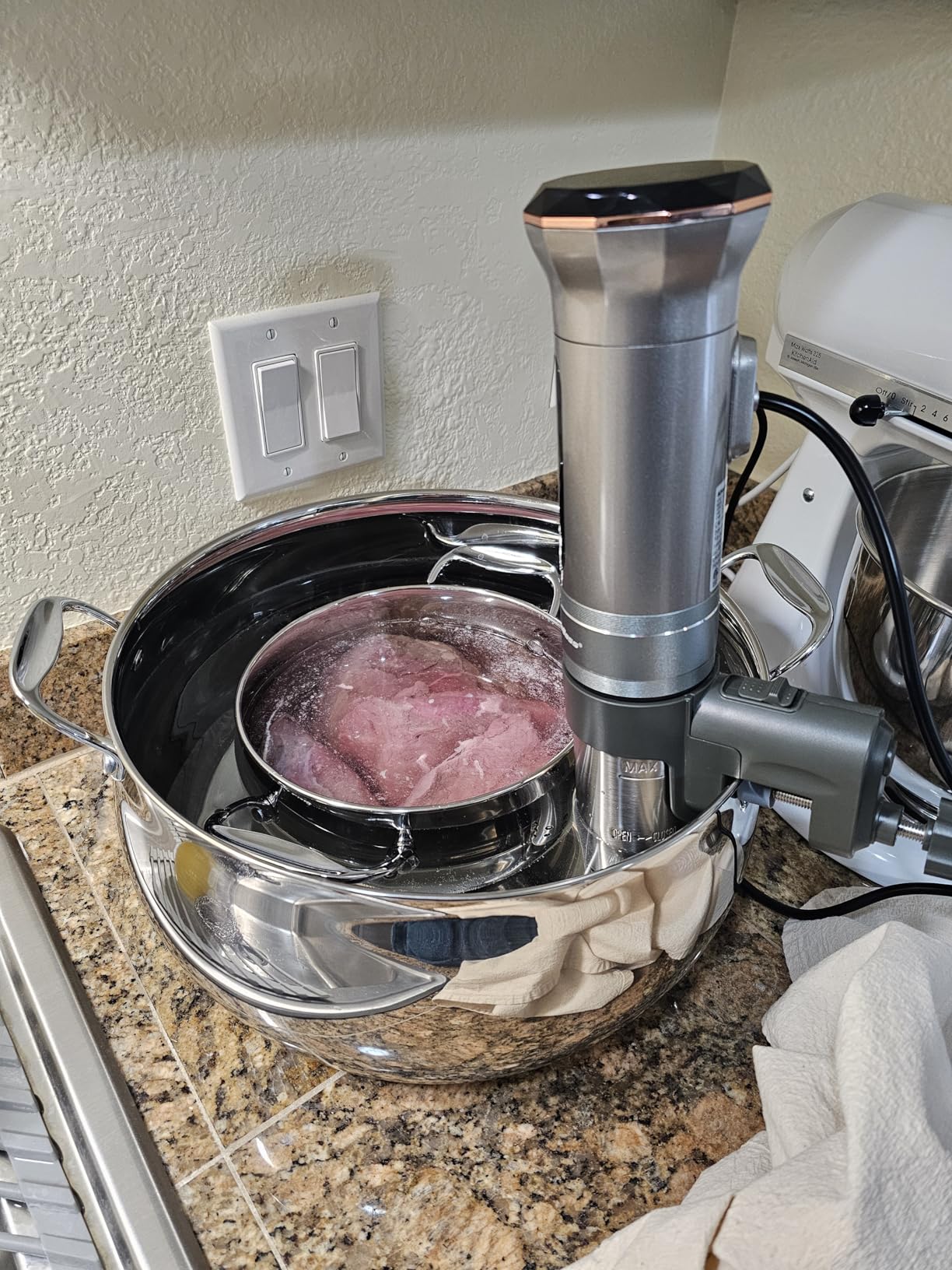 KitchenBoss Sous Vide Cooker Machine G310S, Ultra-Quiet 1100W IPX7 Waterproof customer photo 1