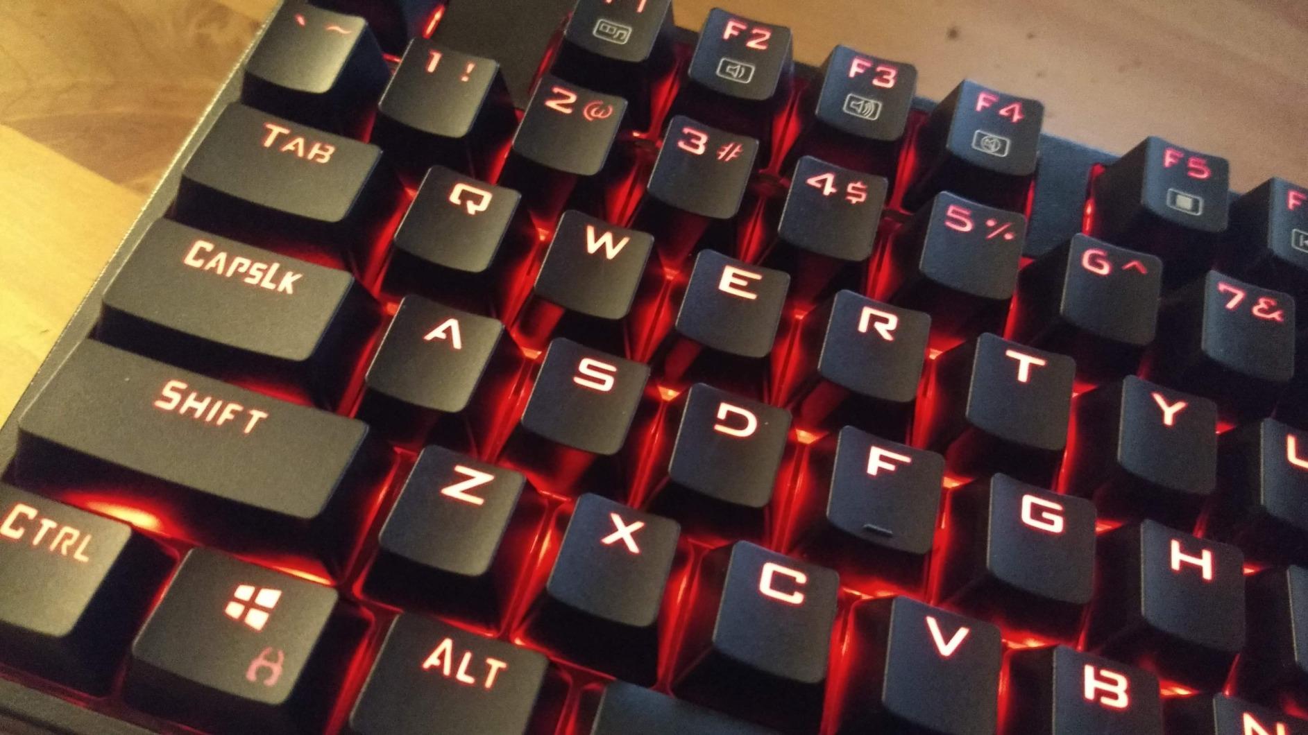 Redragon K582 Wired RGB Mechanical Gaming Keyboard, 104-Key Standard Layout | 16.8M Color Immersive eSports Lighting Vibe, N-Key Rollover for Accurate Combos, 50M-Keystroke Durability, Customize Software customer photo 1