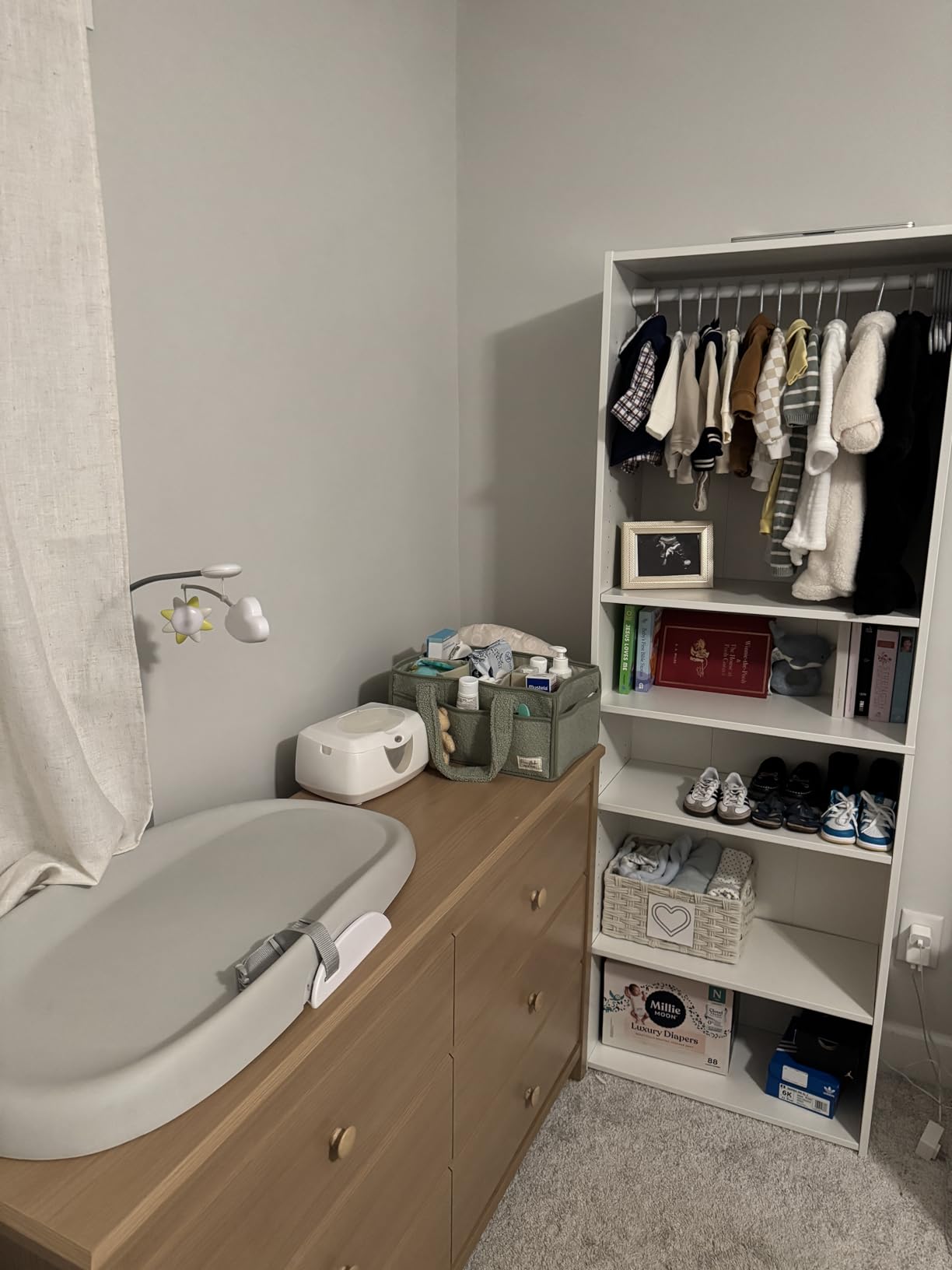 Storkcraft Alpine 6-Drawer Dresser, White, GREENGUARD Gold Certified, Kids & Nursery Storage, Safety Interlocking Drawers customer photo 1