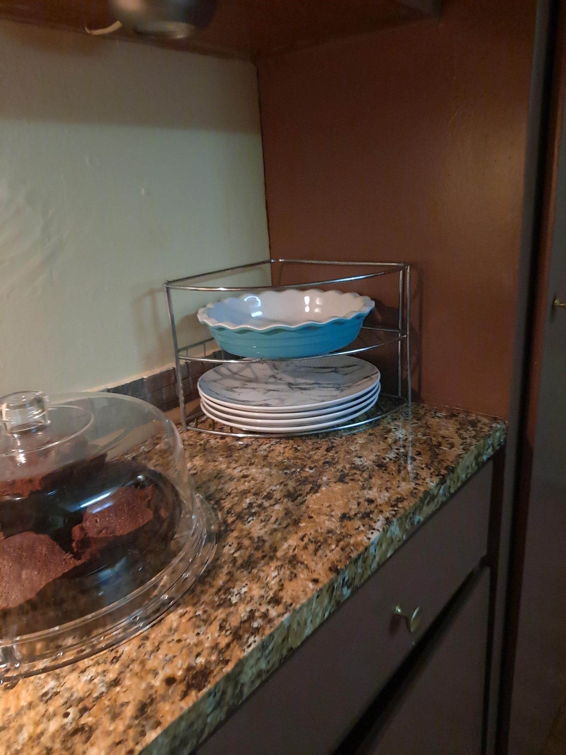 Farberware Bakers Advantage 10 Inch Ceramic Pie Dish - Two-Tone Teal and Ivory Stoneware Pie Pan with Scalloped Edge for Even Baking, Quiche, Casseroles customer photo 2