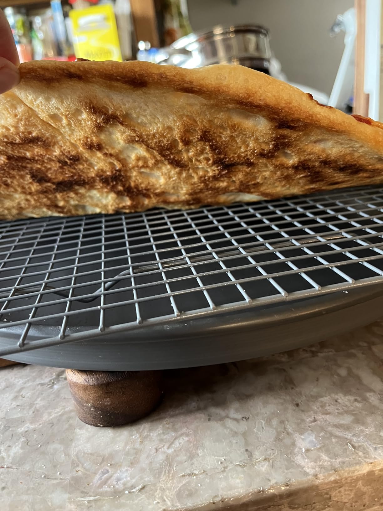 Lloyd Pans Straight Sided Pizza Pan 14 Inch by 1 Inch - PSTK customer photo 2