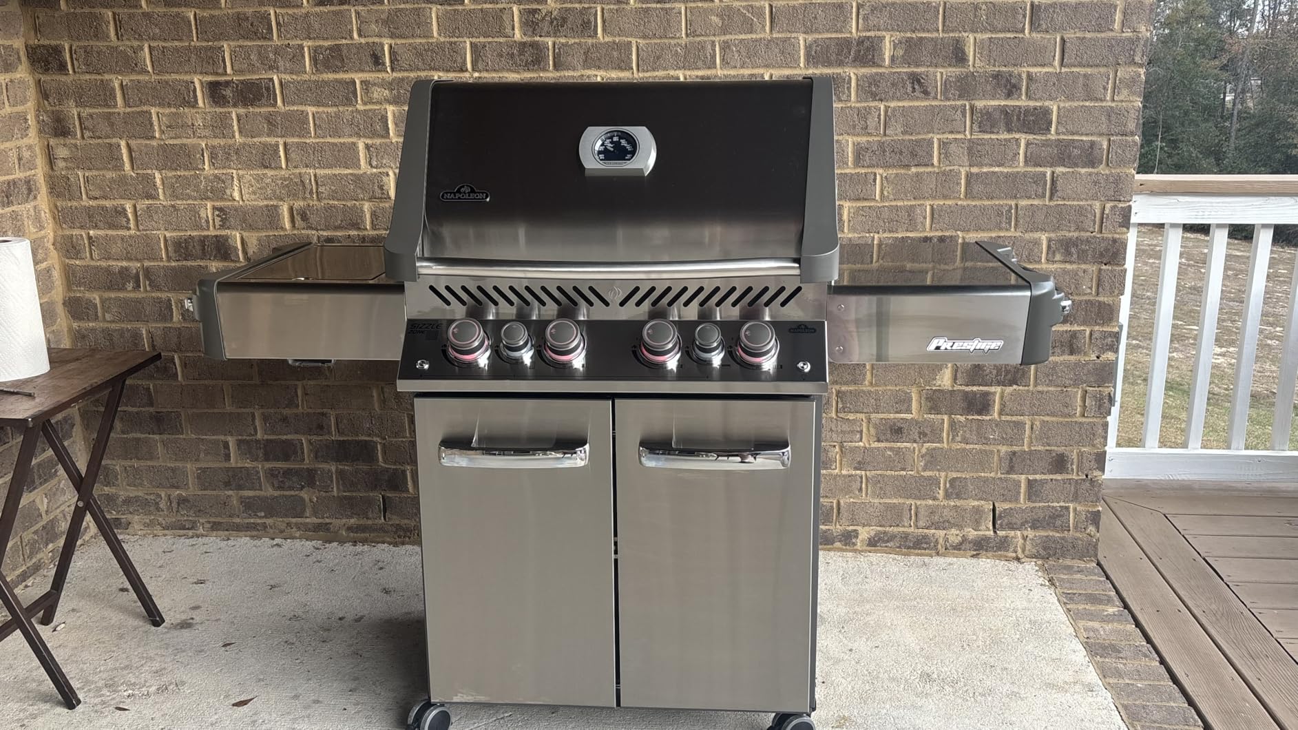 Napoleon P500RSIBNSS-3 Prestige 500 RSIB Natural Gas Grill, sq. in + Infrared Side and Rear Burner, Stainless Steel customer photo 2