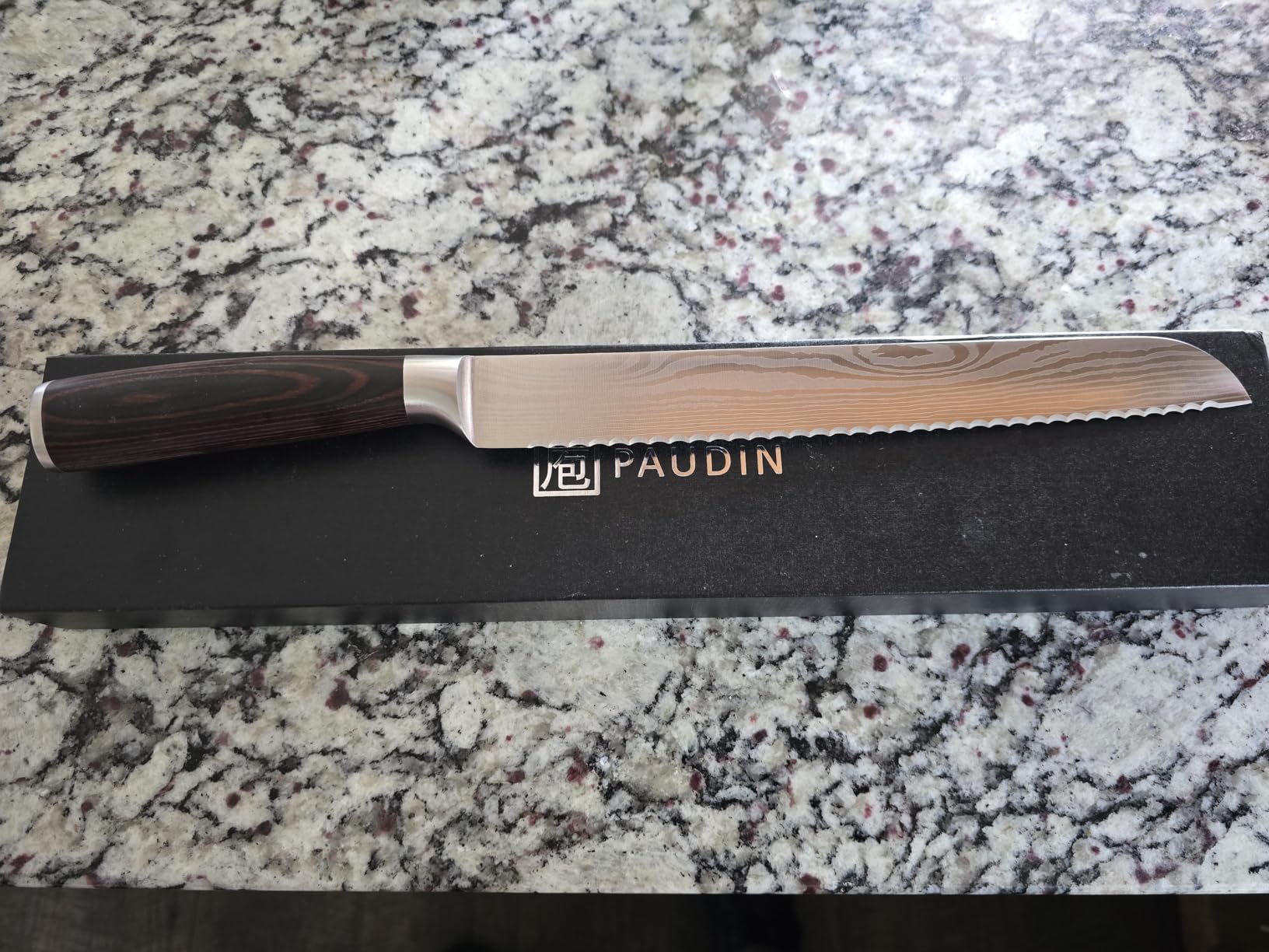 PAUDIN Boning Knife 6 Inch, Super Sharp Fillet Knife, German High Carbon Stainless Steel Deboning Knives, Professional Boning Knives for Meat Poultry Chicken, Pakkawood Handle with Gift Box customer photo 1