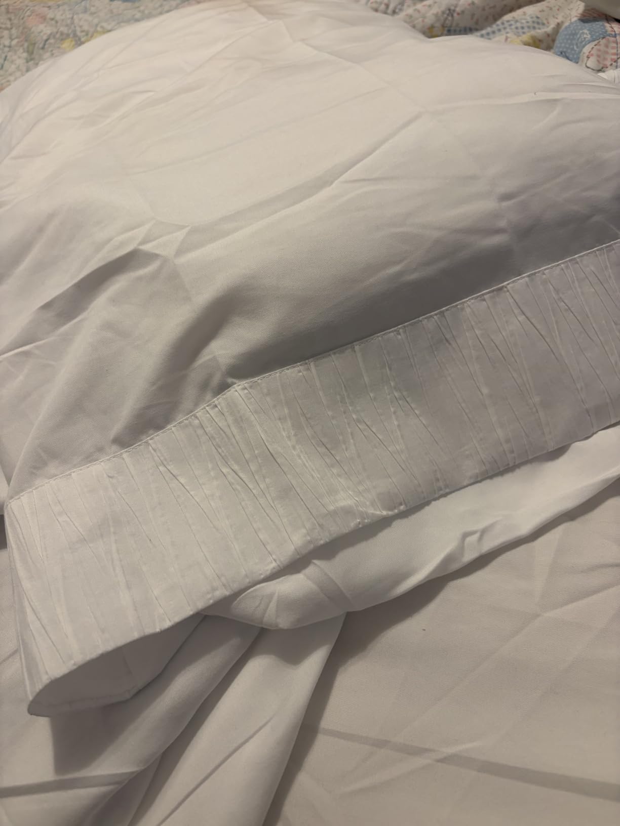 Bedsure Queen Sheet Set - 4 Pieces Soft, Breathable, Cooling Bed Sheets | Hotel Luxury Bedding, Oeko-Tex, Easy Care, Deep Pocket, Fade Resistant, Shrink Resistant, Sturdiness, Emboss Design customer photo 1