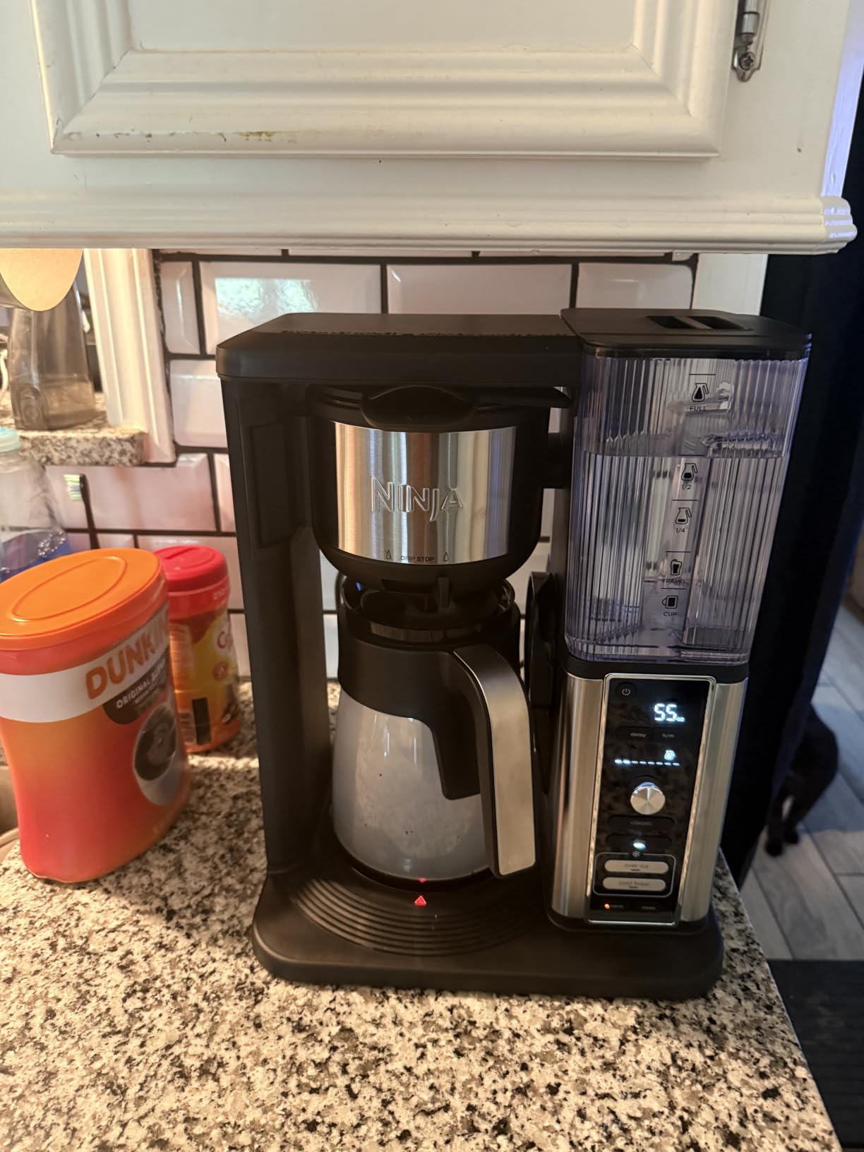 Ninja Specialty Coffee Maker | Includes 10-Cup Carafe, Fold-Away Frother, Permanent Filter & Removable, Dishwasher Safe Reservoir | 6 Brew Styles, 8 Cup to Travel Mug to Pot Sizes | Black | CM401 customer photo 1