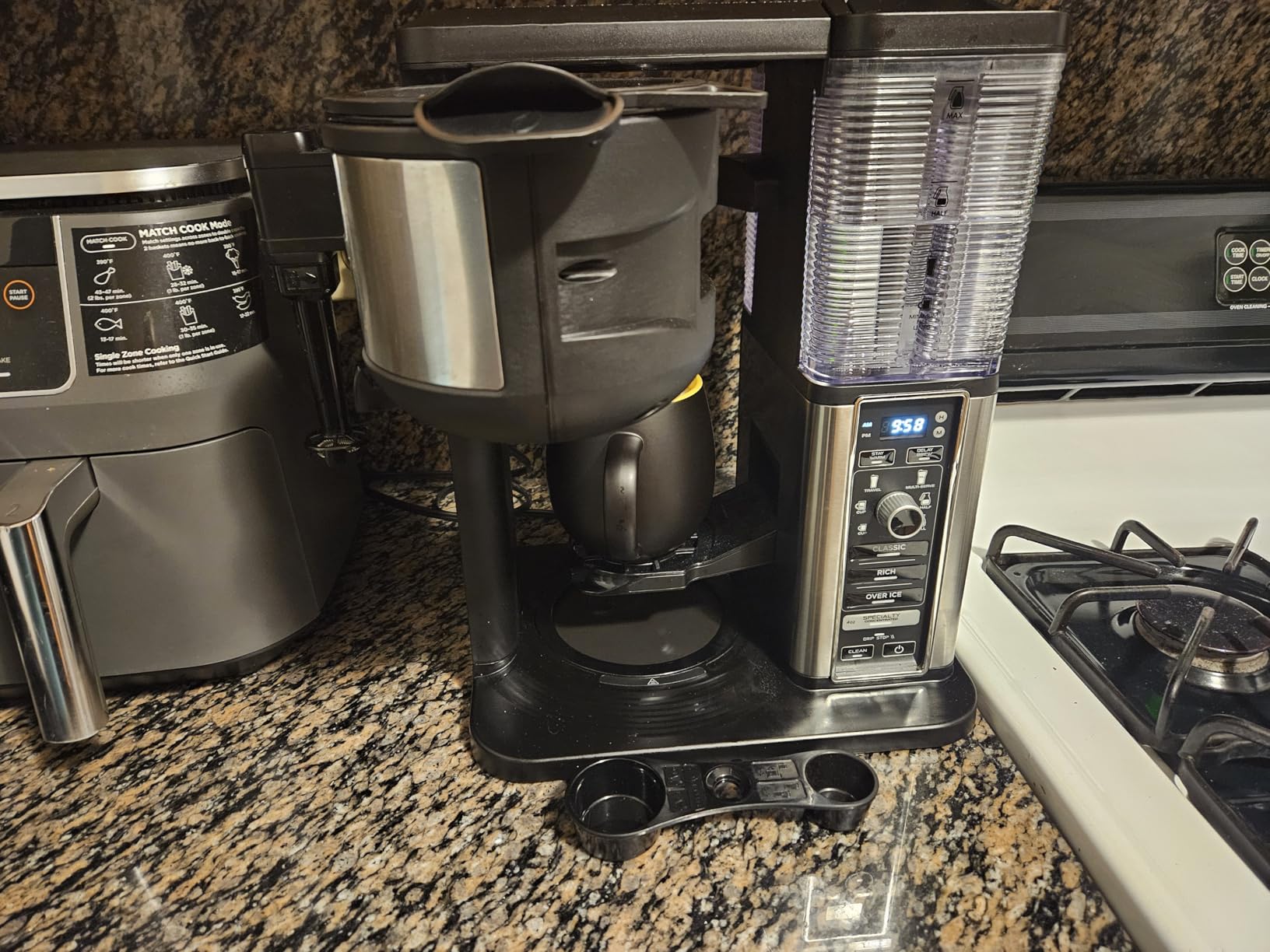 Ninja Specialty Coffee Maker | Includes 10-Cup Carafe, Fold-Away Frother, Permanent Filter & Removable, Dishwasher Safe Reservoir | 6 Brew Styles, 8 Cup to Travel Mug to Pot Sizes | Black | CM401 customer photo 2