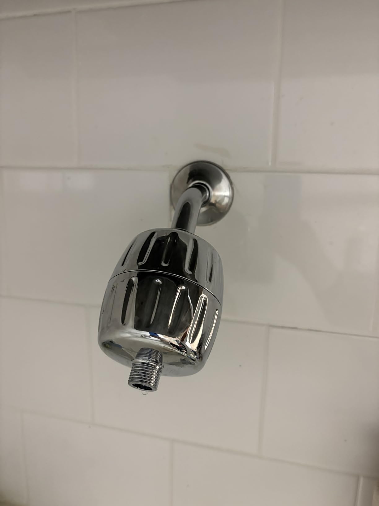 Aquabliss SF500 Daily Essential+ Shower Filter - Chrome | Heavy-duty filtration reduces chlorine, sediment & heavy metals. Built for tougher water. Maintains water pressure. customer photo 1