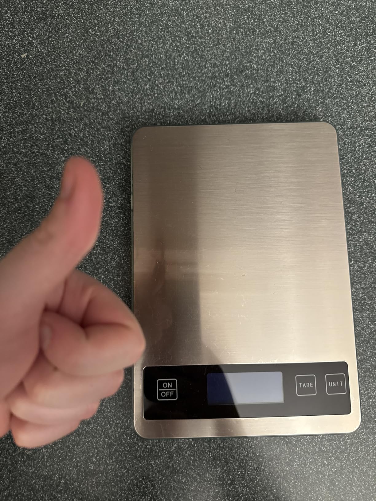 Food Scale 22lb Digital Kitchen Scale for Cooking Baking | 1g/0.1oz Precise Graduation, Backlit LCD, Tare Function, Stainless Steel and Tempered Glass customer photo 2