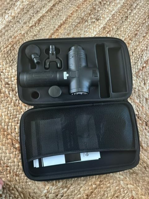 Opove M3 Pro 2 Massage Gun Deep Tissue Percussion Muscle Massager for Workout, Handheld Percussive Therapy Fascia Gun for Athletes Fast Recovery 4-8 Hours Long Battery Life, Powerful, Quiet, Black customer photo 1