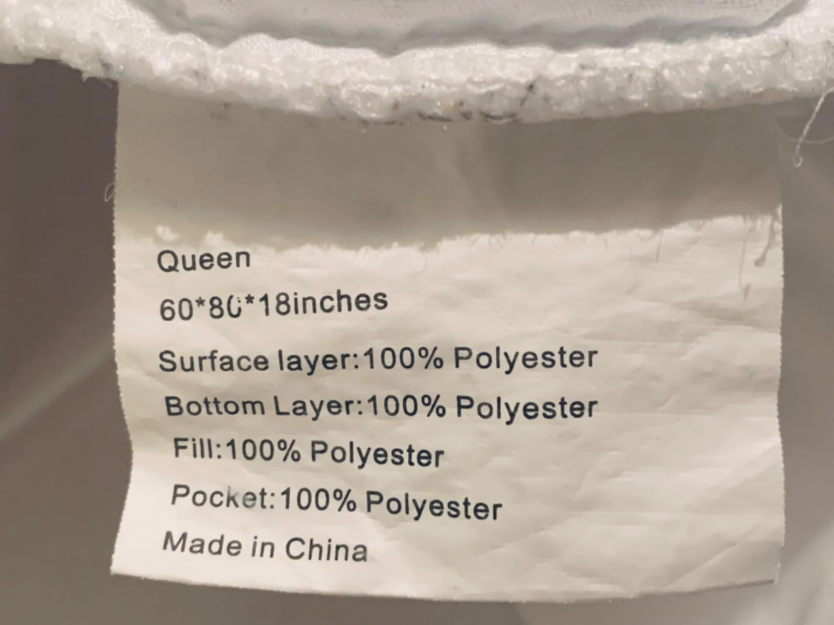 King Mattress Pad, 8-21