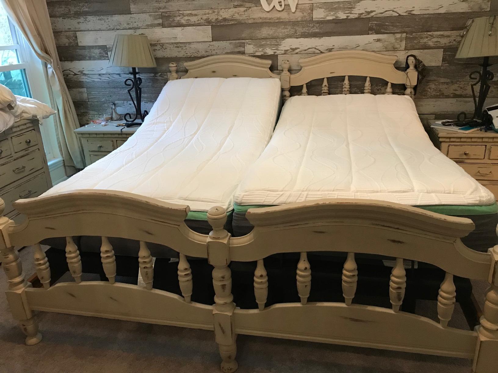 Sven & Son Platinum Adjustable Bed Base Frame Only, Head and Foot Lift, Lumbar Support, Head-Pillow-Tilt, Massage, Under-Bed Lights, USB - King customer photo 2