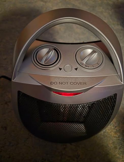 GiveBest Space Heater, Portable Space Heaters for Indoor Use | Desk Heater with Thermostat, Overheat and Tip Over Protection, 1500W/750W Safe & Quiet Ceramic Heater Fan for Office Room customer photo 1