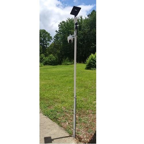 Solar Security Cameras Wireless Outdoor 360° Coverage Argus PT | 5MP Color Night Vision, 2.4/5GHz Dual-Band WiFi, Smart People/Car/Pet Detection, Works with Home Hub, No Subscriptions customer photo 2