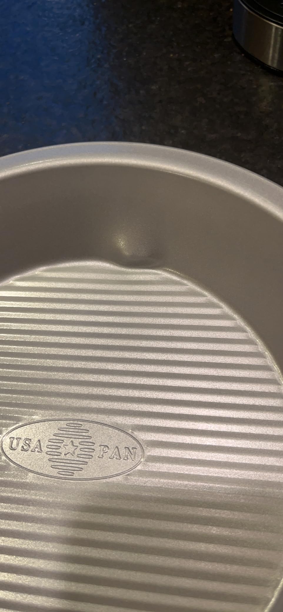 USA Pan Bakeware Aluminized Steel Commercial Pie Pan, Set of 2, Silver customer photo 2