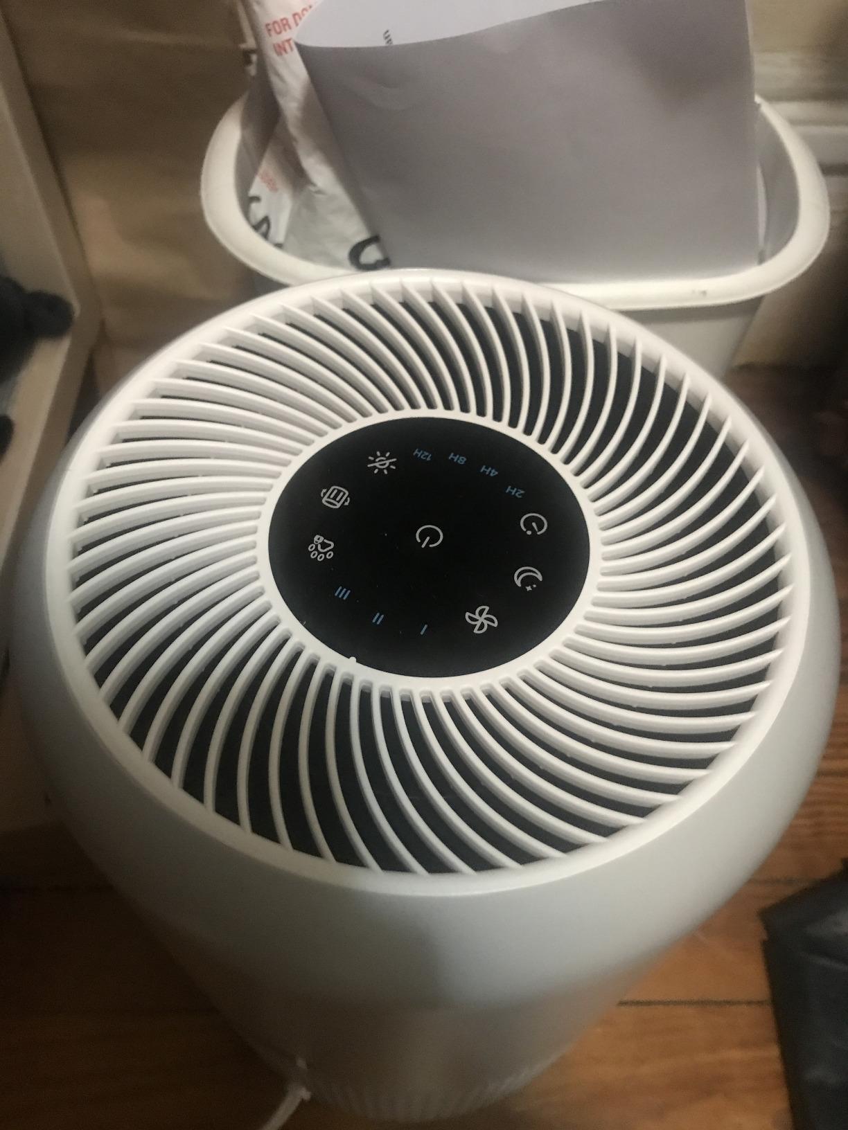 Levoit Air Purifier for Home Pets, Large Room Bedroom, AHAM VERIFIDE, HEPA Sleep Mode, Efficient Filter for Pet Dander, Odors, Captures Smoke, Dust, Pollen, Pet Lock, Core P350-P, Grey customer photo 2