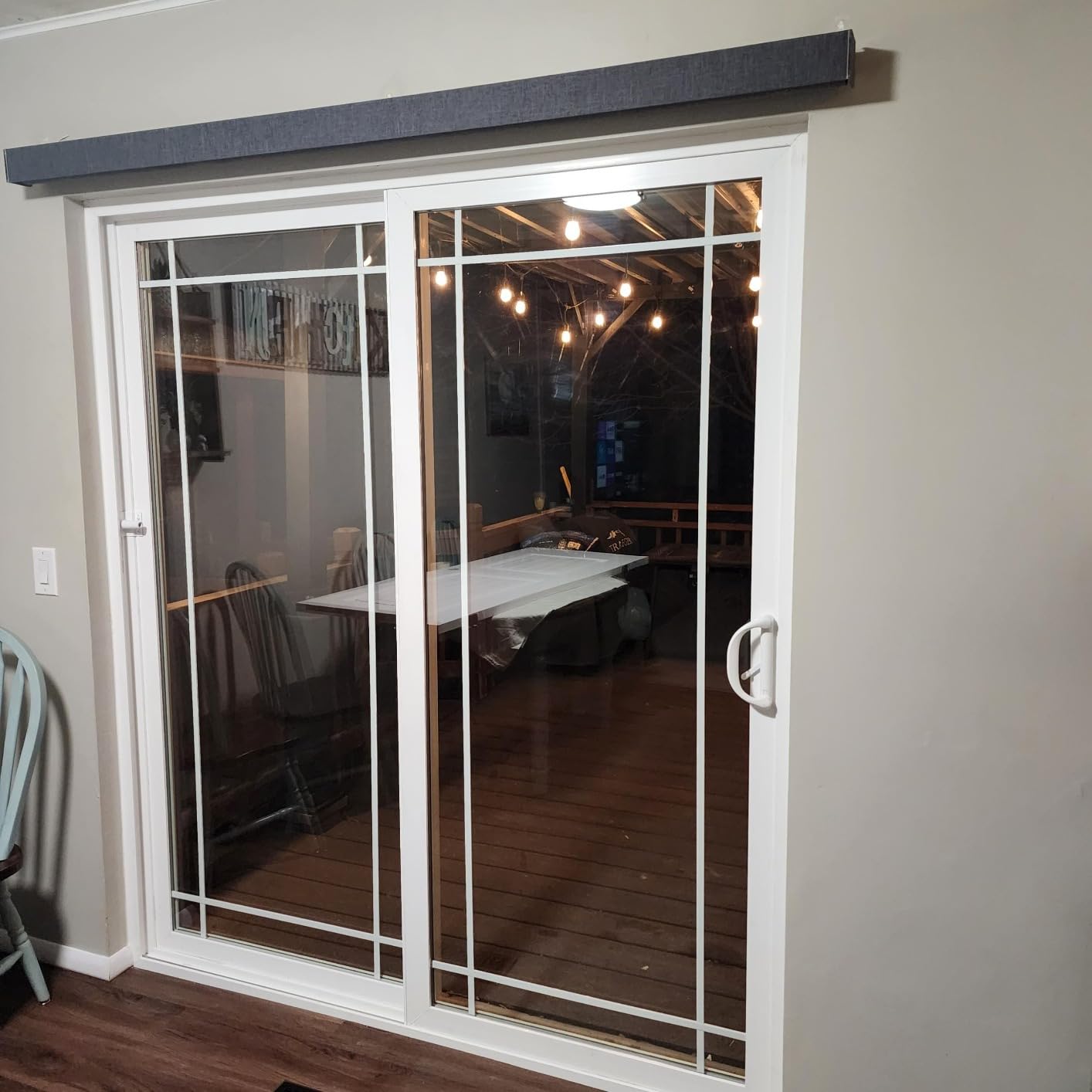 Yoolax Motorized Blinds with Remote, 100% Blackout Smart Blinds Custom Size | Motorized Shades for Indoor Windows, Works with Alexa Google Home Apple Home, Automatic Roller Shades for Bedroom Home Office customer photo 2