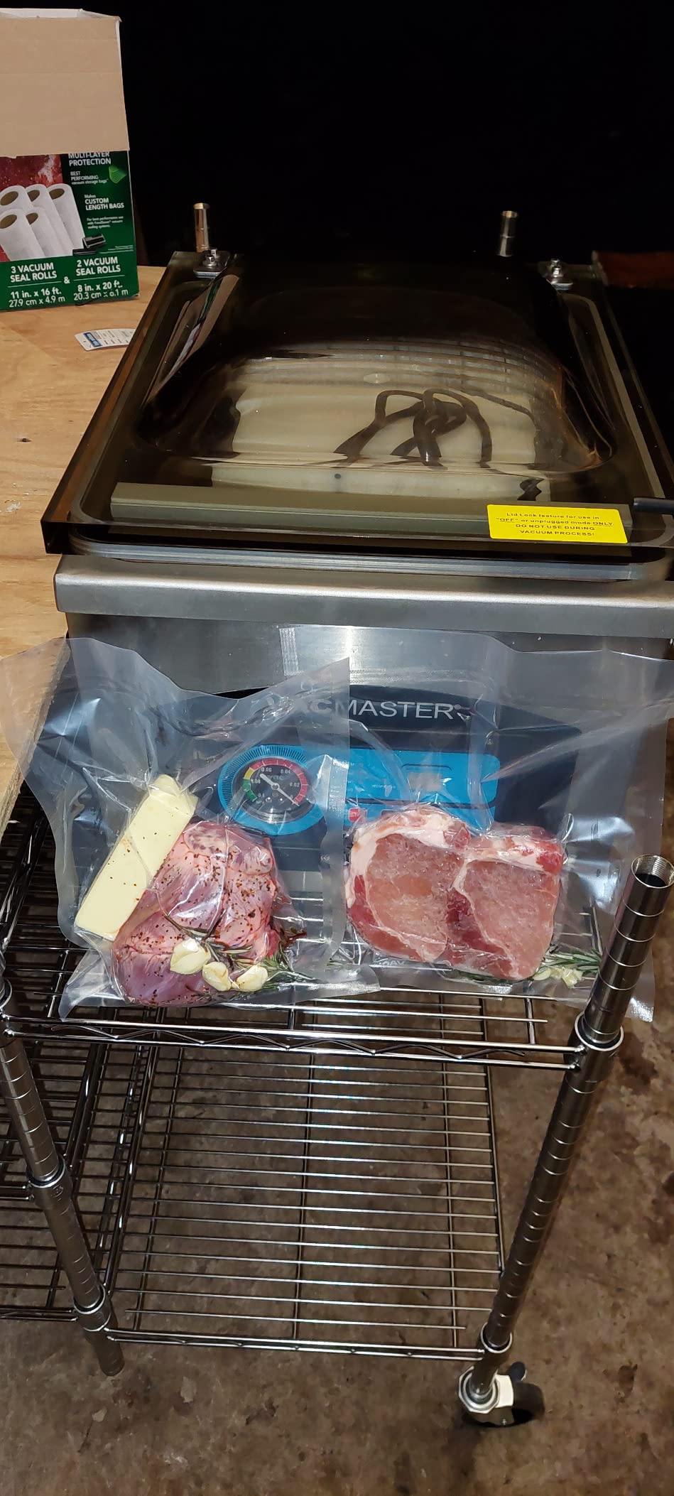 VacMaster VP220 Chamber Vacuum Sealer - Commercial Vacuum Sealer Machine, 12.25
