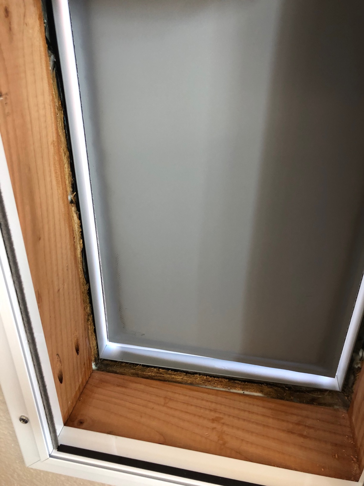 PetSafe Extreme Weather Aluminum Dog Door, 3-Flap Insulated, Large | Energy-Efficient, Blocks 3x More Thermal Loss, Reinforced Aluminum Frame, Magnetic Seal on Flap customer photo 2