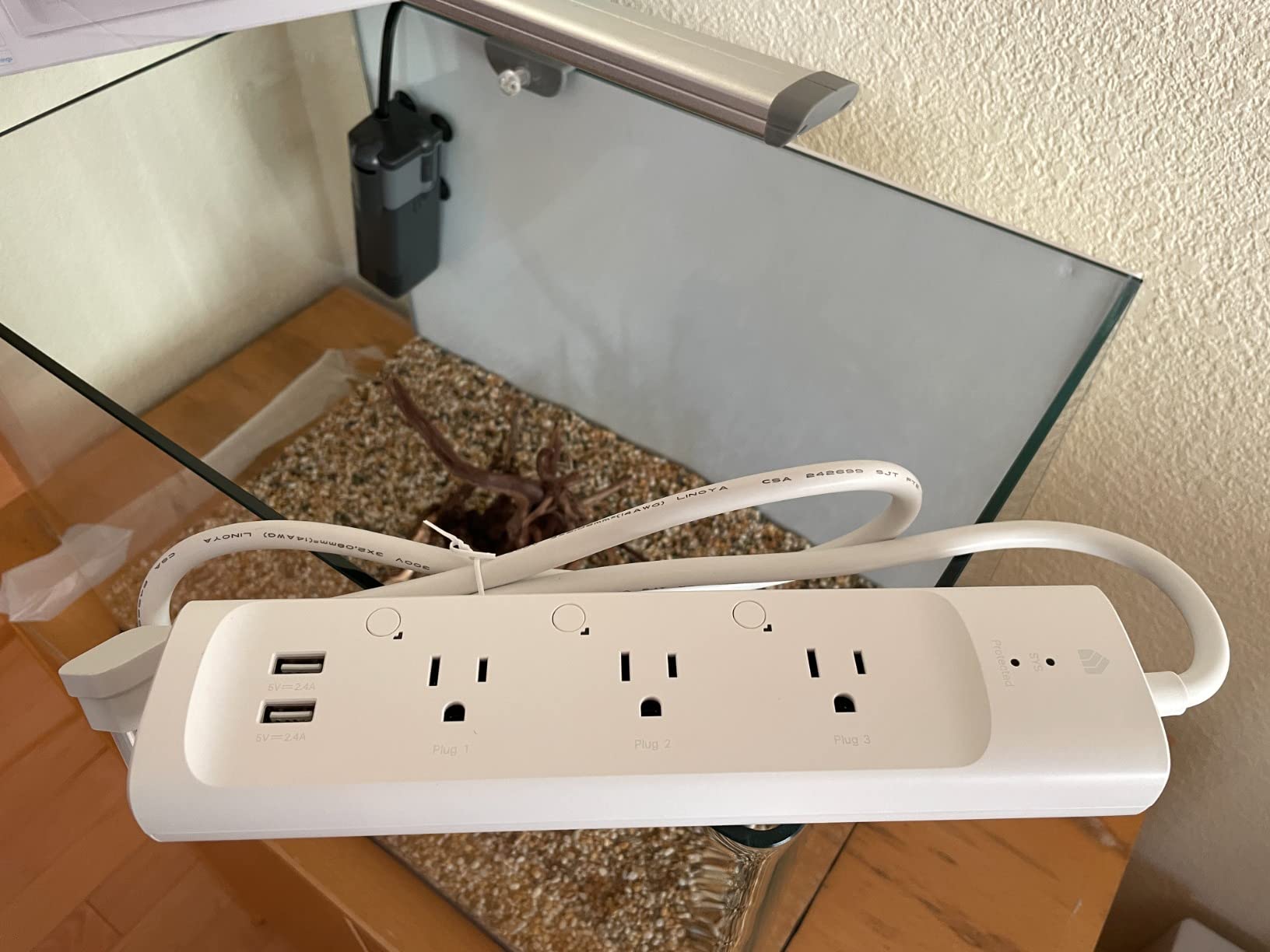 Kasa Smart Plug Power Strip, KP303, Smart Outlet, No Hub Required customer photo 2