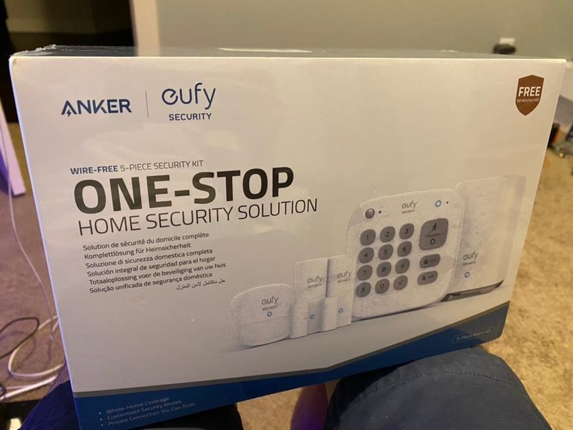 eufy Security 5-Piece Home Alarm Kit, Home Security System | Keypad, Motion Sensor, 2 Entry Sensors, Home Alarm System, Control from the App, Links with eufyCam, Optional 24/7 Protection customer photo 1