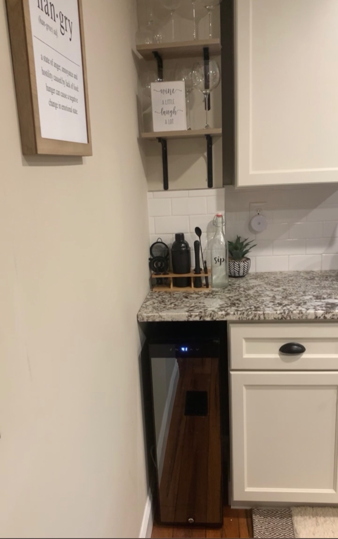 Ivation 12 Bottle Compressor Wine Cooler Refrigerator w/Lock, Large Freestanding Wine Cellar Fridge, 41f-64f Digital Temperature Control Glass Door Black customer photo 2
