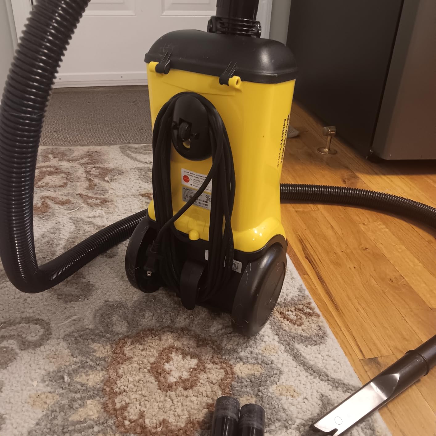 Eureka 3670M Canister Cleaner, Lightweight Powerful Vacuum for Carpets and Hard Floors, Bagged Canister Vacuum for Home, Pet 3670M customer photo 2