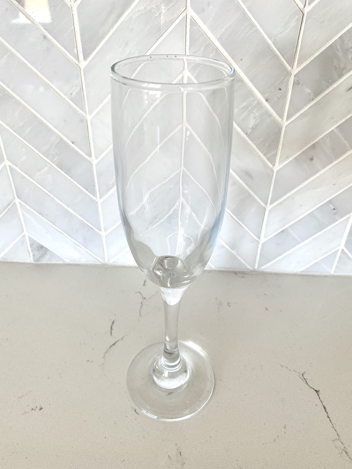 UMI UMIZILI Classic Champagne Flutes, Set of 12, 6 Oz Premium Stemmed Champagne Glasses customer photo 1