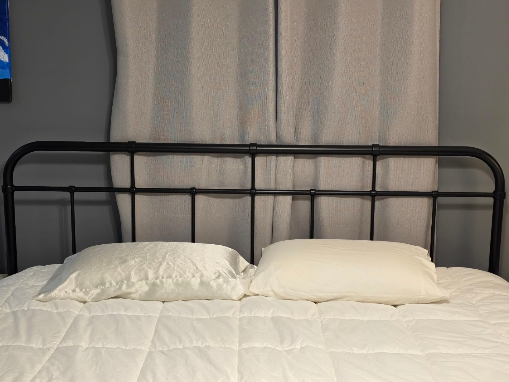 Modway Alessia Modern Farmhouse Metal Queen Headboard in Black customer photo 1