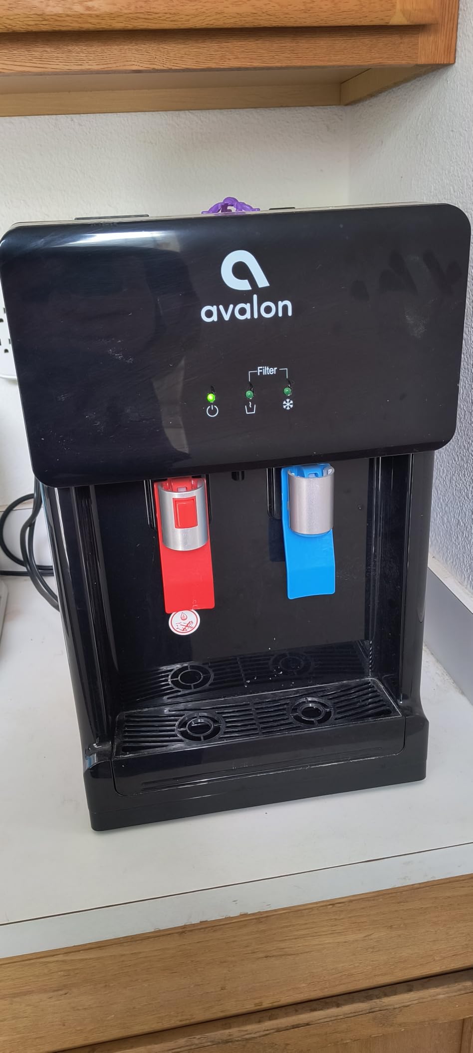 Avalon B8WHT Countertop Bottleless Water Cooler Dispenser - 2 Stage Water Filters and Installation Kit Included, NSF Certified, UL Listed, White customer photo 1