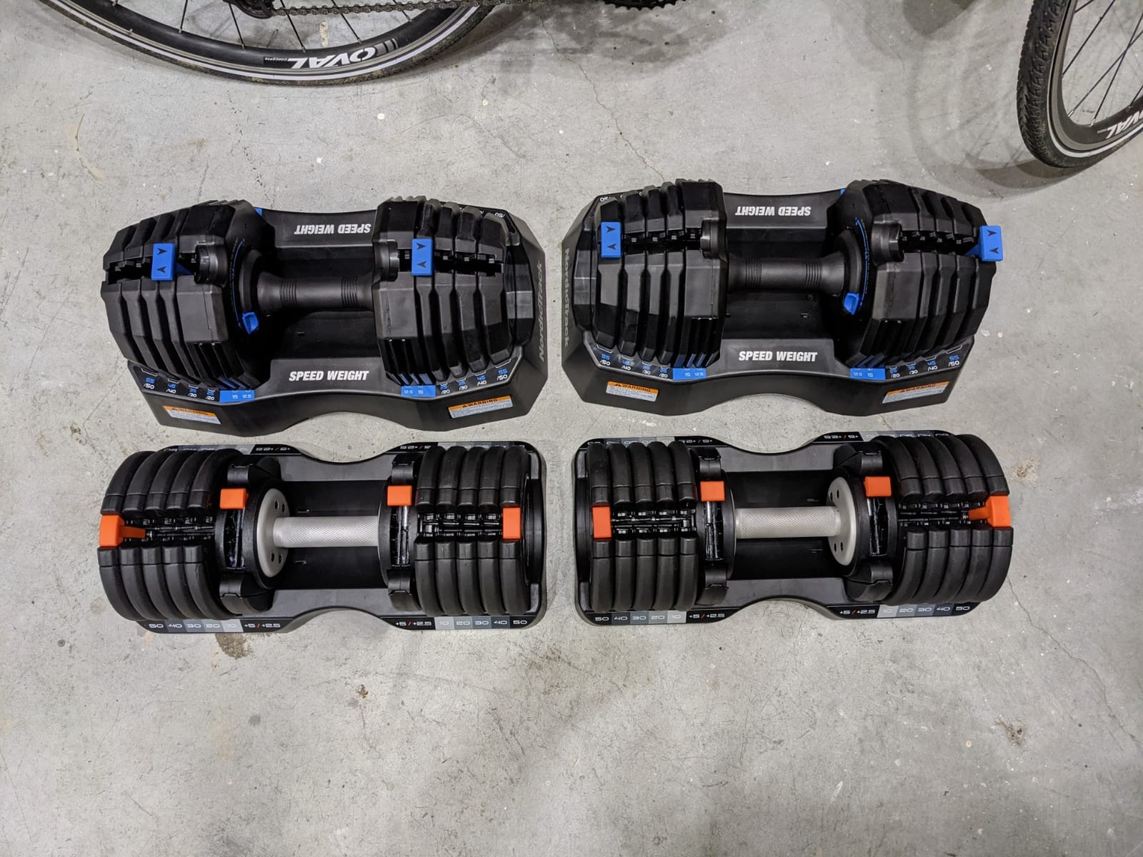 NordicTrack Select-a-Weight Adjustable Dumbbells customer photo 1