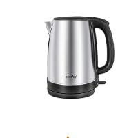 Comfee 1.7L Stainless Steel Electric Tea Kettle, BPA-Free Hot Water Boiler, Cordless with LED Light, Auto Shut-Off and Boil-Dry Protection, 1500W Fast Boil customer photo 1
