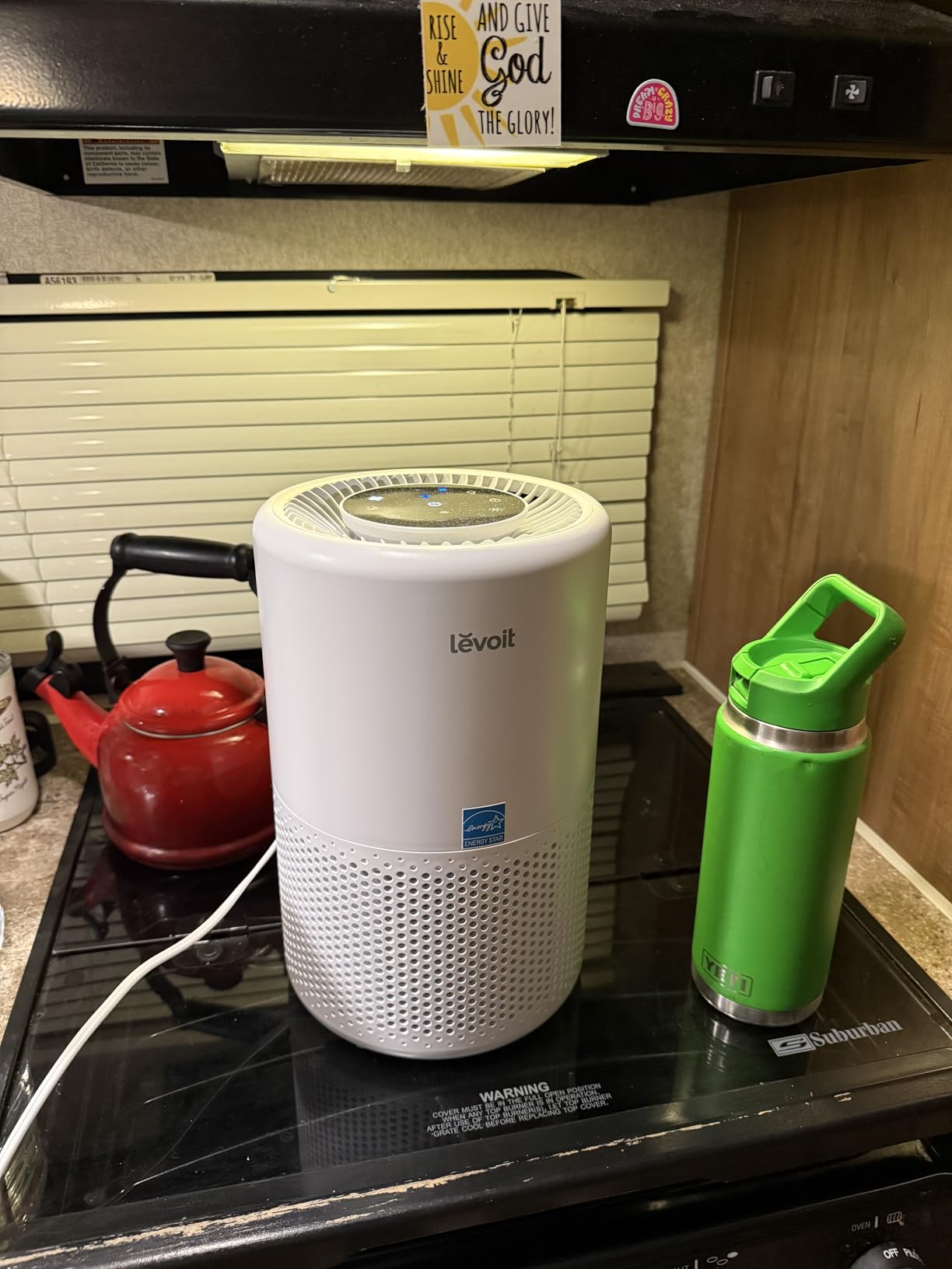 Levoit Air Purifier for Home Pets Bedroom Dorm Room, Smart & Voice Control, AHAM VERIFIDE, 3-in-1 Filter With HEPA Sleep Mode, for Pollen, Pollutants, Smoke, Dander, Dust, Pet Hair, Core 200S-P, White customer photo 1