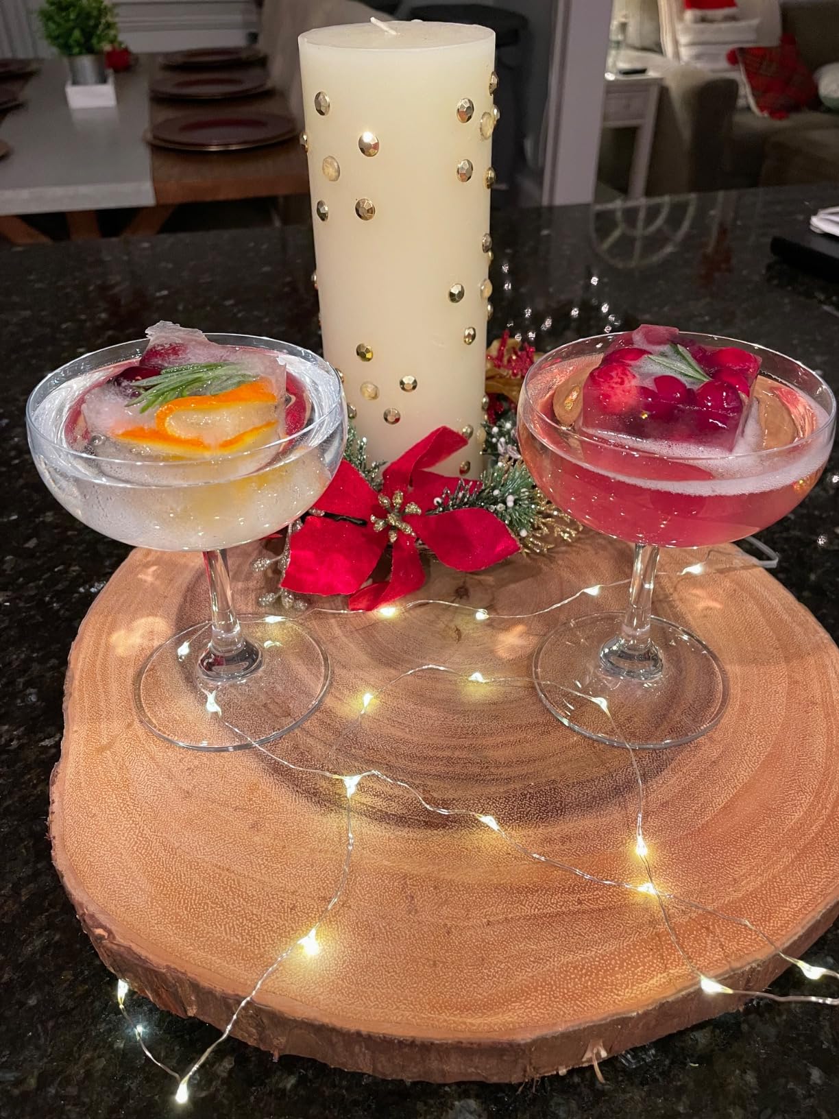 True Coupe Glass, Martini Glasses for Cocktail Party, Perfect for Espresso Martini, Manhattan, Champagne, Elegant 7 oz Glassware for Home Bars, Wedding Gifts, Margarita Glasses Set of 4 customer photo 2