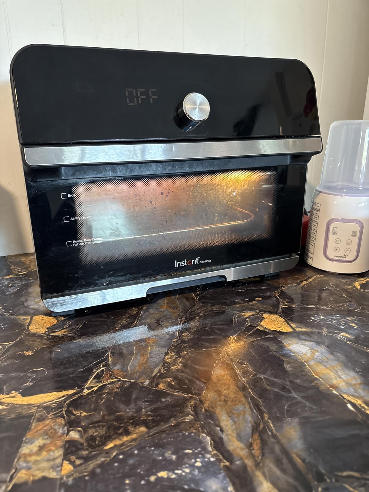 Instant Pot Omni Plus 19QT/18L Toaster Oven Air Fryer, 10-in-1 Functions, Fits 12