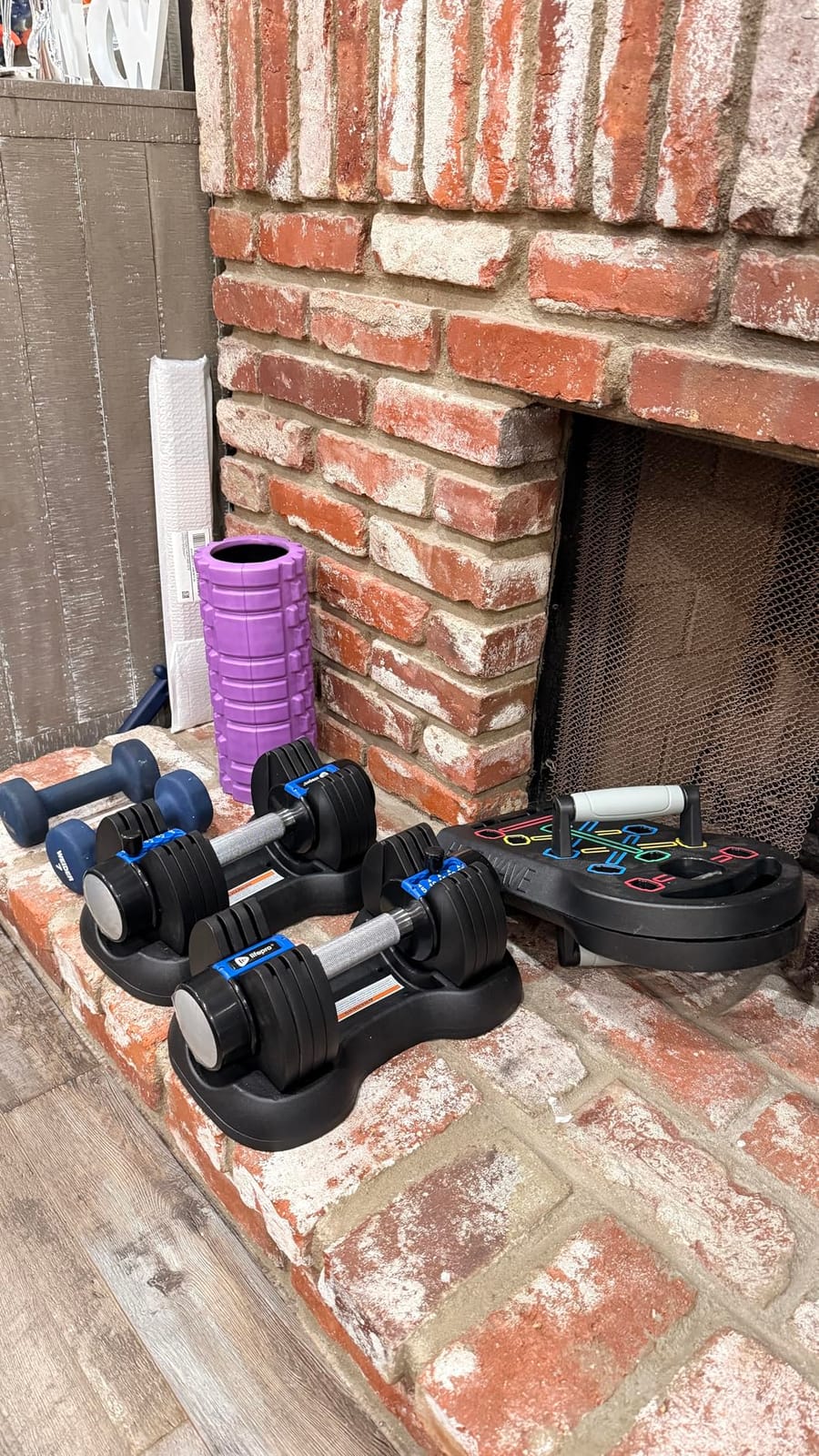 Lifepro Adjustable Dumbbells & Weights for Home Gym, Quick-Adjust | Choose from 2-55 lb adjustable weights in single, pair, or 3-in-1 options for customizable home strength training. customer photo 2