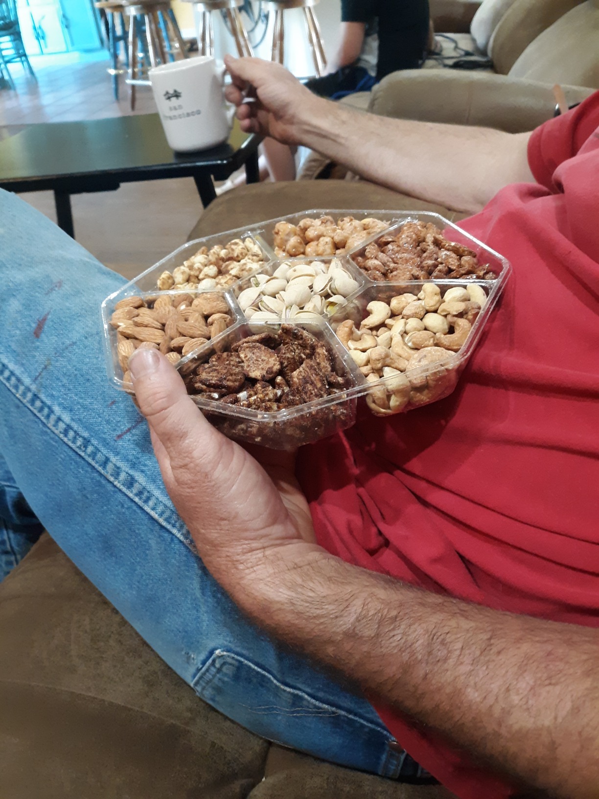 Holiday Nuts Gift Basket - Assortment of Sweet & Roasted Salted Gourmet Nuts - Food Gift Box for Dad, Him, Husband, Christmas, Father's Day, Mother's Day, Sympathy, Family, Men & Women customer photo 2