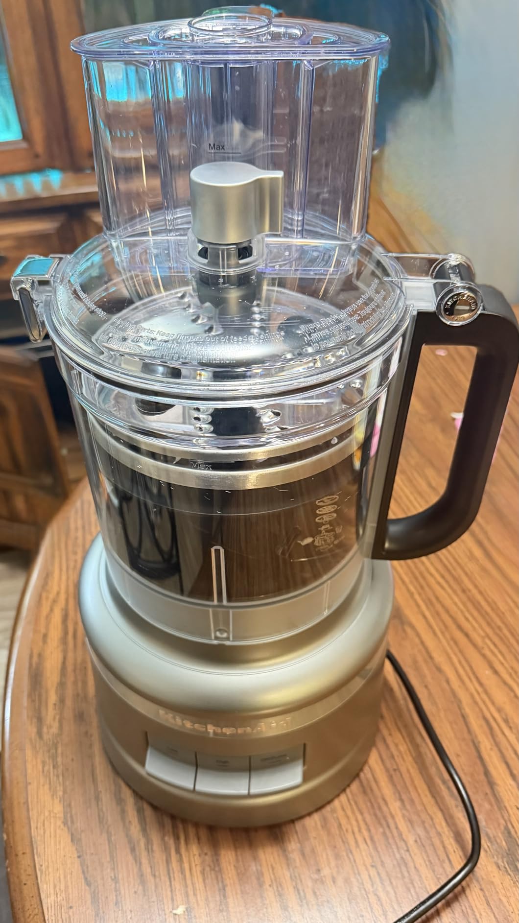 KitchenAid 13-Cup Food Processor, KFP1318, Contour Silver customer photo 1