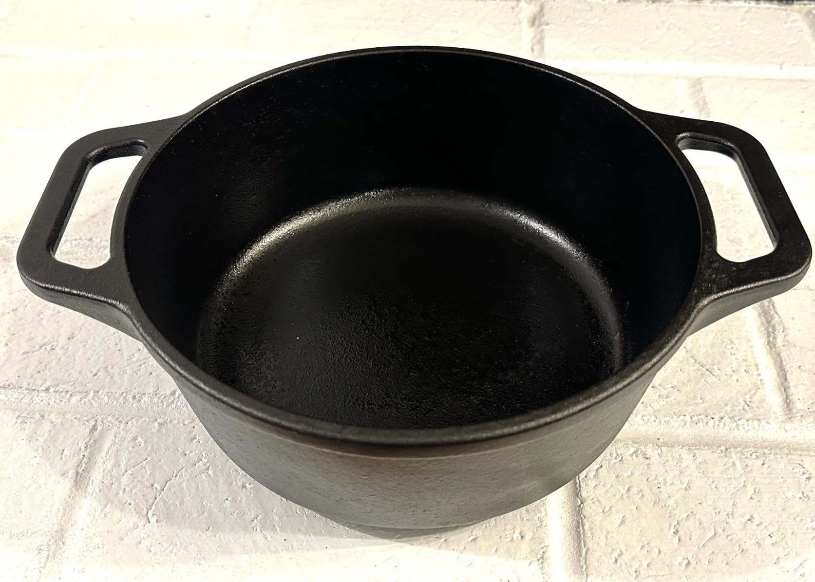 Victoria 6-Quart Cast Iron Combo Cooker, Combination Dutch Oven and Skillet, Made in Colombia, 2-Piece Set customer photo 1