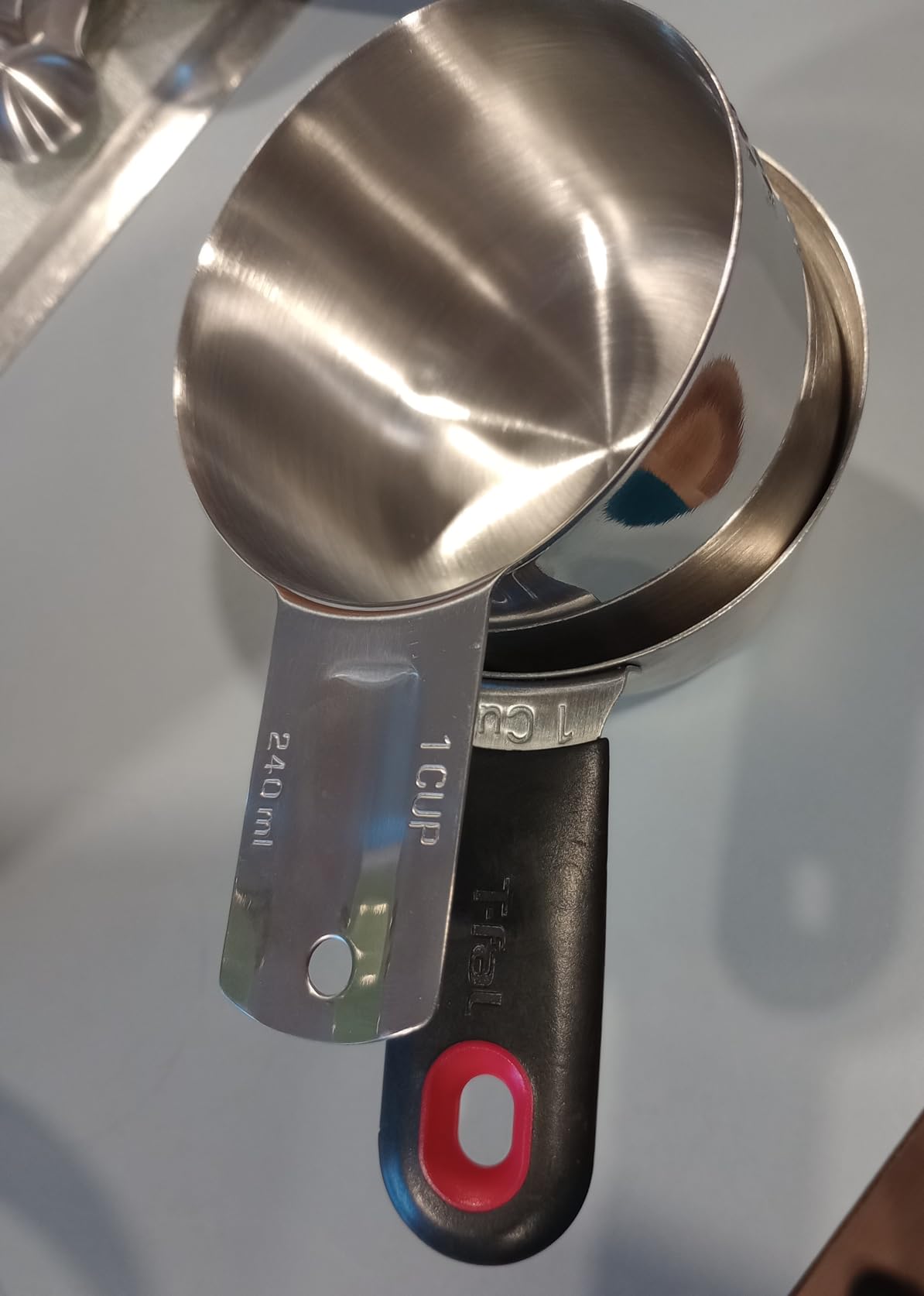 Stainless Steel Measuring Cups & Spoons Set, Cups and Spoons | Stainless Steel Nesting Measure Cups, Kitchen Gadgets for Cooking & Baking (10) customer photo 2