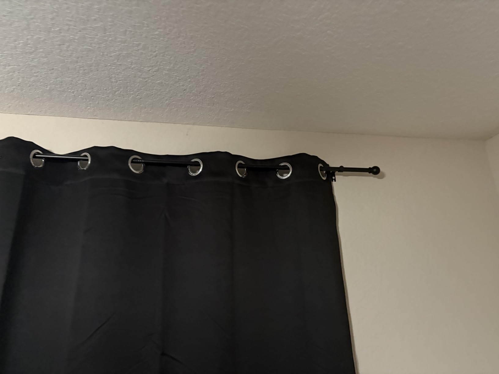 Joydeco Blackout Curtains for Bedroom 84 Inch - Black Out Curtains with Grommets Thermal Insulated Room Darkening Light Blocking, Noise Reducing & Wrinkle-Free Drapes for Living Room Windows, 2 Panels customer photo 2