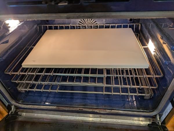 Unicook Large Pizza Stone for Oven 20 Inch, Rectangular Baking Stone 20