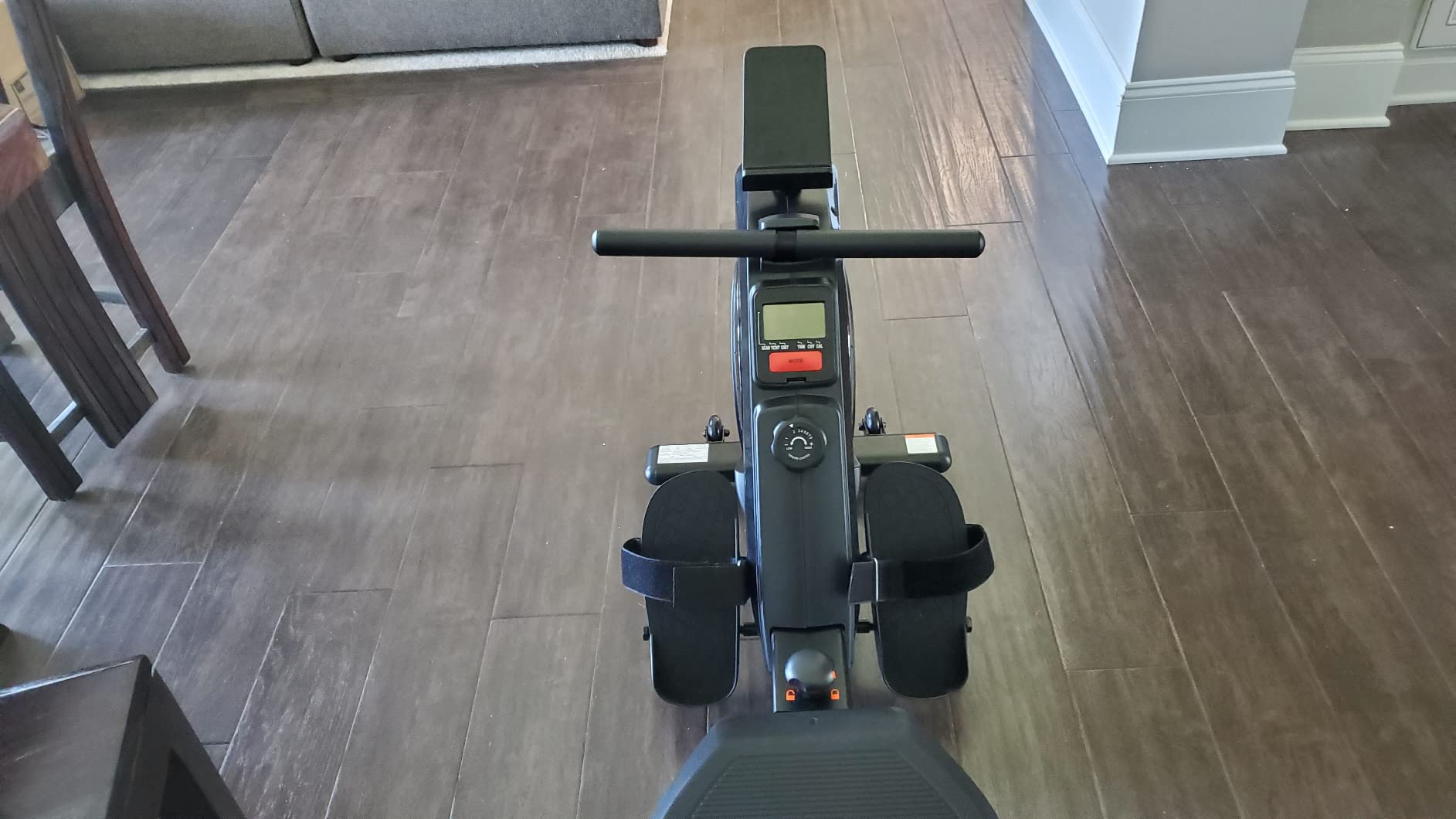 Magnetic Rowing Machine for Home, Upgraded Version with Greater Resistance and Longer Slide Rail, Quiet & Smooth Full Body Workout Rower, App Connected Cardio Equipment customer photo 1
