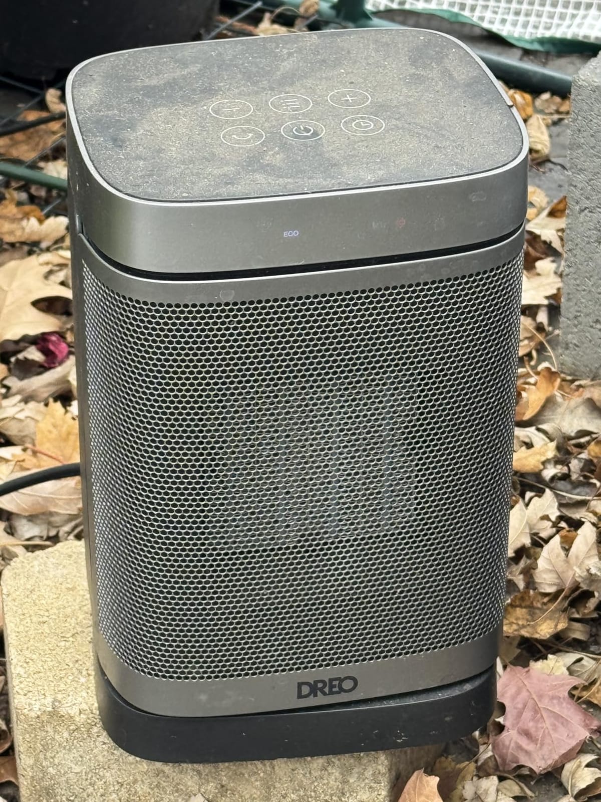 DREO Space Heater, Portable Electric Heaters for Indoor Use with Thermostat | 70° Oscillation, Remote, ECO, 12H Timer, 5 Modes, Safe Quiet Room Heater for Bedroom, 1500W PTC Ceramic Heater for Office customer photo 1
