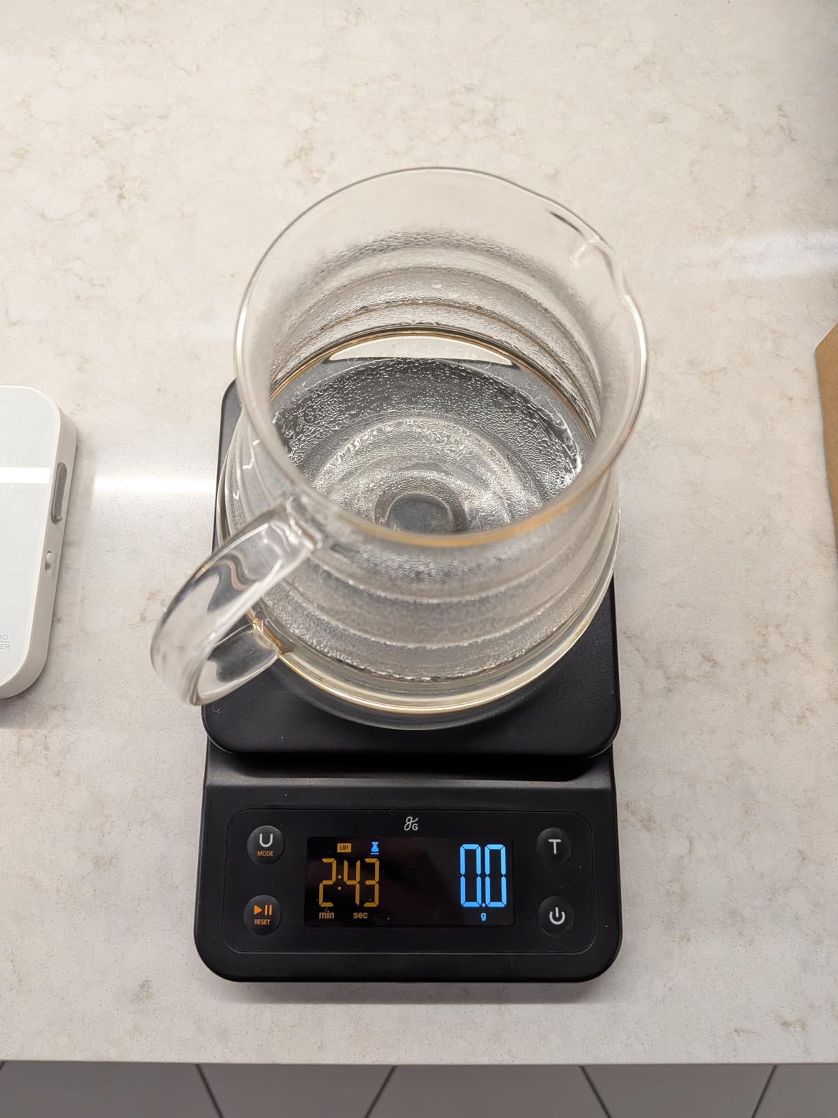 Greater Goods Coffee Scale with Timer, 0.1g Precision for Espresso & Matcha customer photo 2