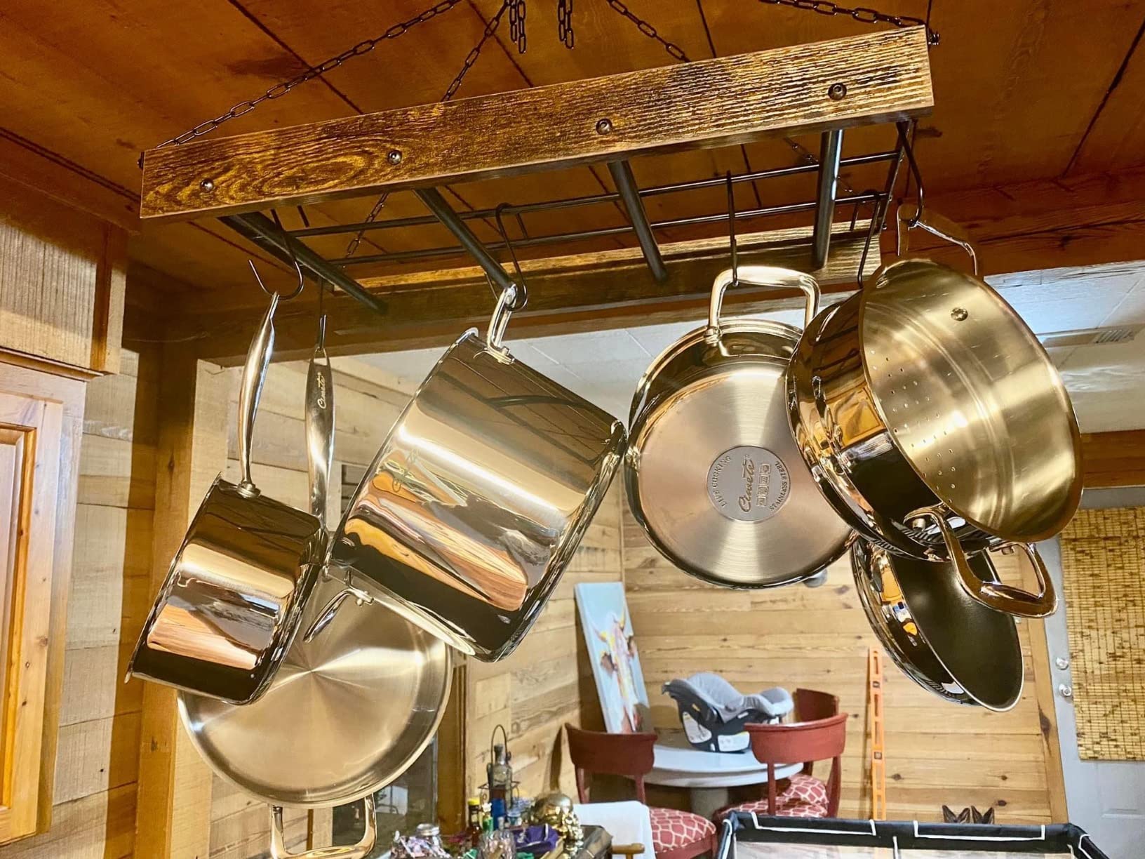 11-Piece Tri-Ply Stainless Steel Pots and Pans Set, 18/10 Stainless Steel Cookware Set with Steamer Insert, Induction Kitchen Cookware Sets with Cool Ergonomic Handles, Dishwasher, Oven Safe customer photo 1